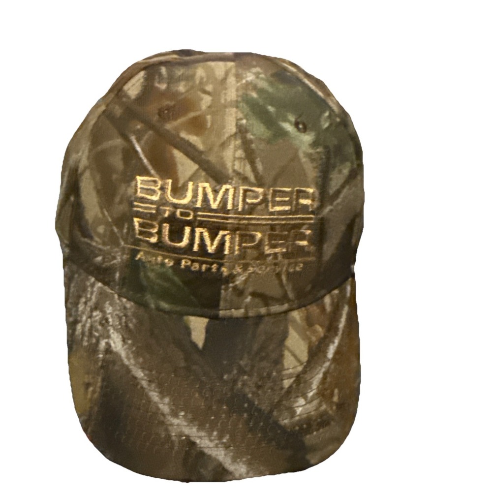 Camo Strapback Hat Baseball Cap Bumper Auto Parts Hunting‎ New